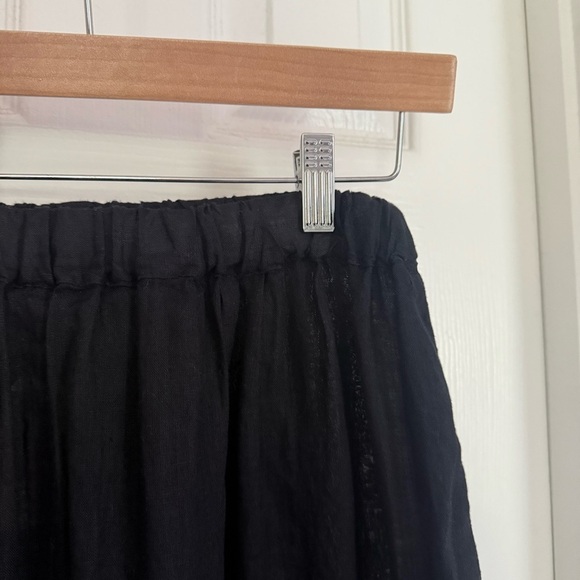 NWT CP Shades Puket Black 100% Linen Harem Pant Small - Picture 3 of 7